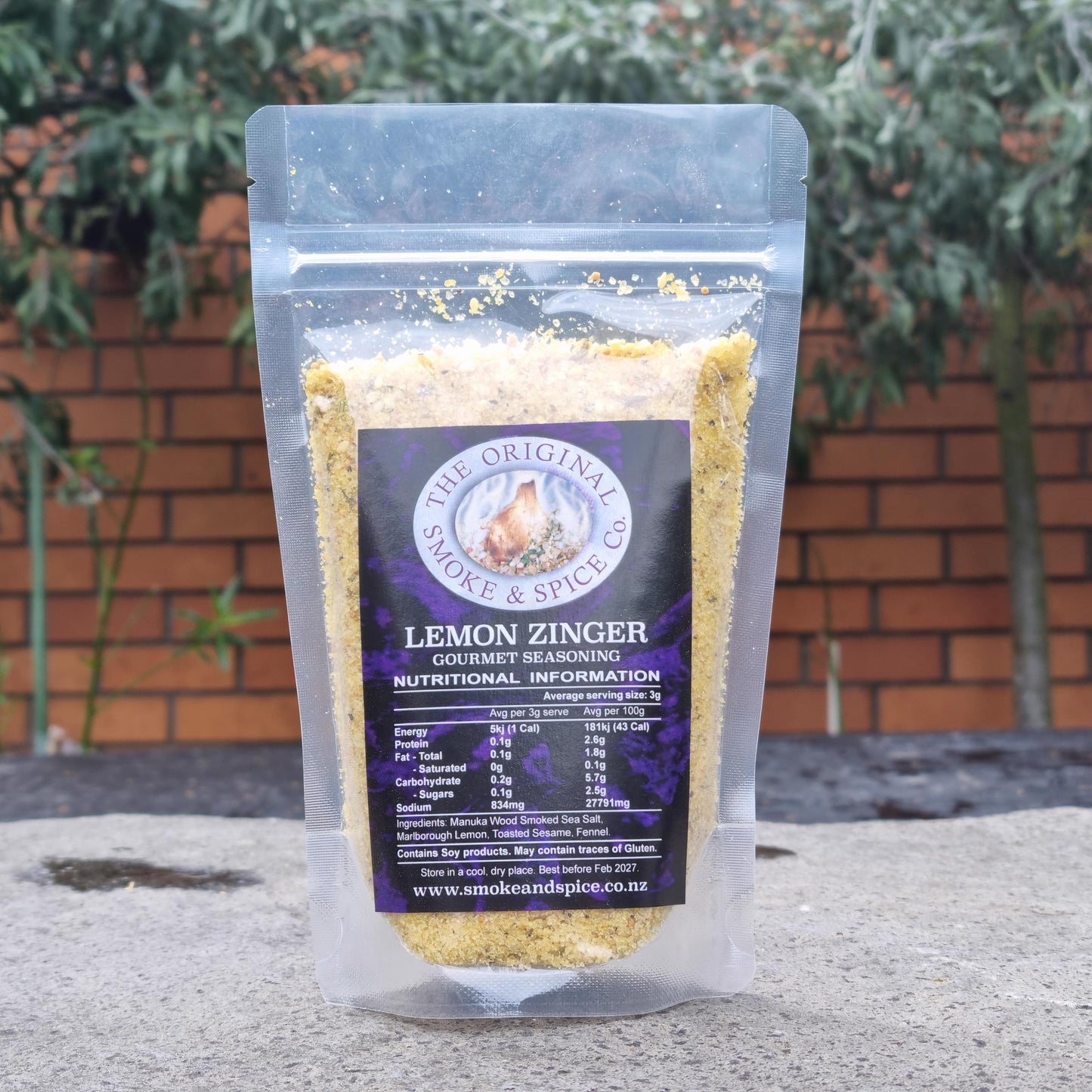 Lemon Zinger Smoked Seasoning 300g