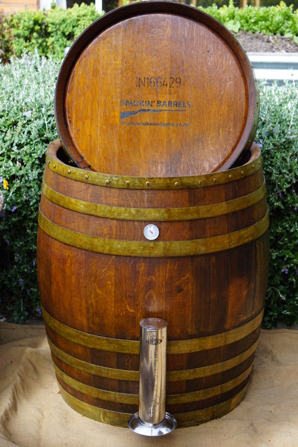 Smokin’ Barrels Hot & Cold Smoker