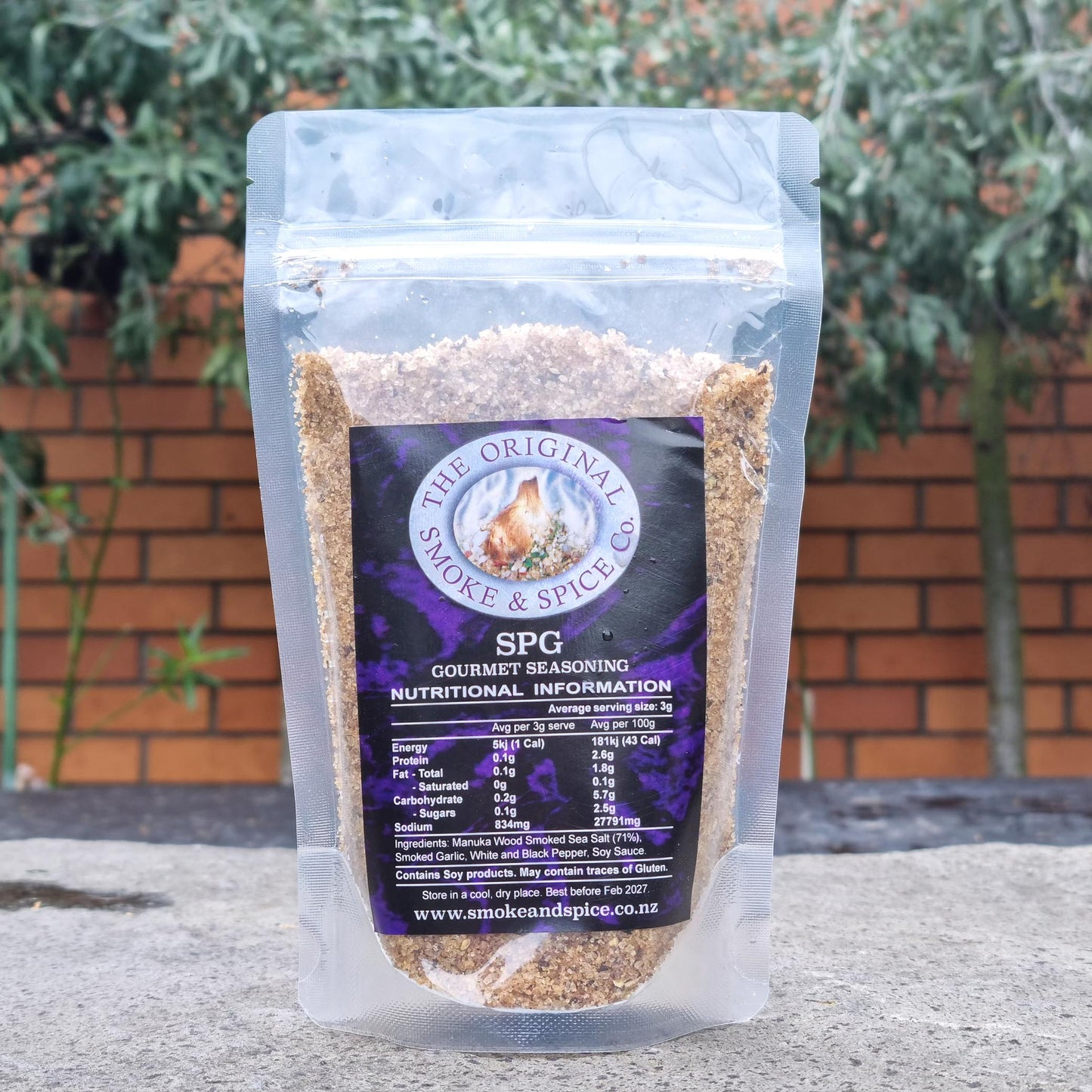 Salt Pepper and Garlic Smoked Seasoning 300g