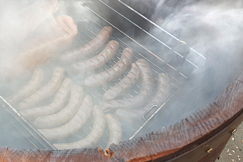 Smokin’ Barrels Hot & Cold Smoker